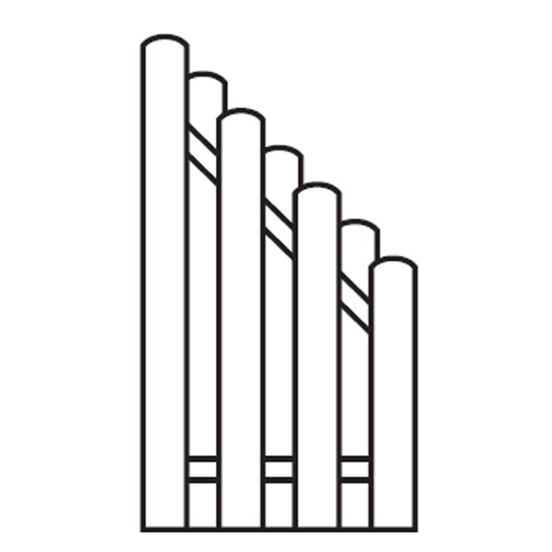 Sichtschutzzaun / Bohlenzaun Schrägelement Holz kdi 90x160/90cm