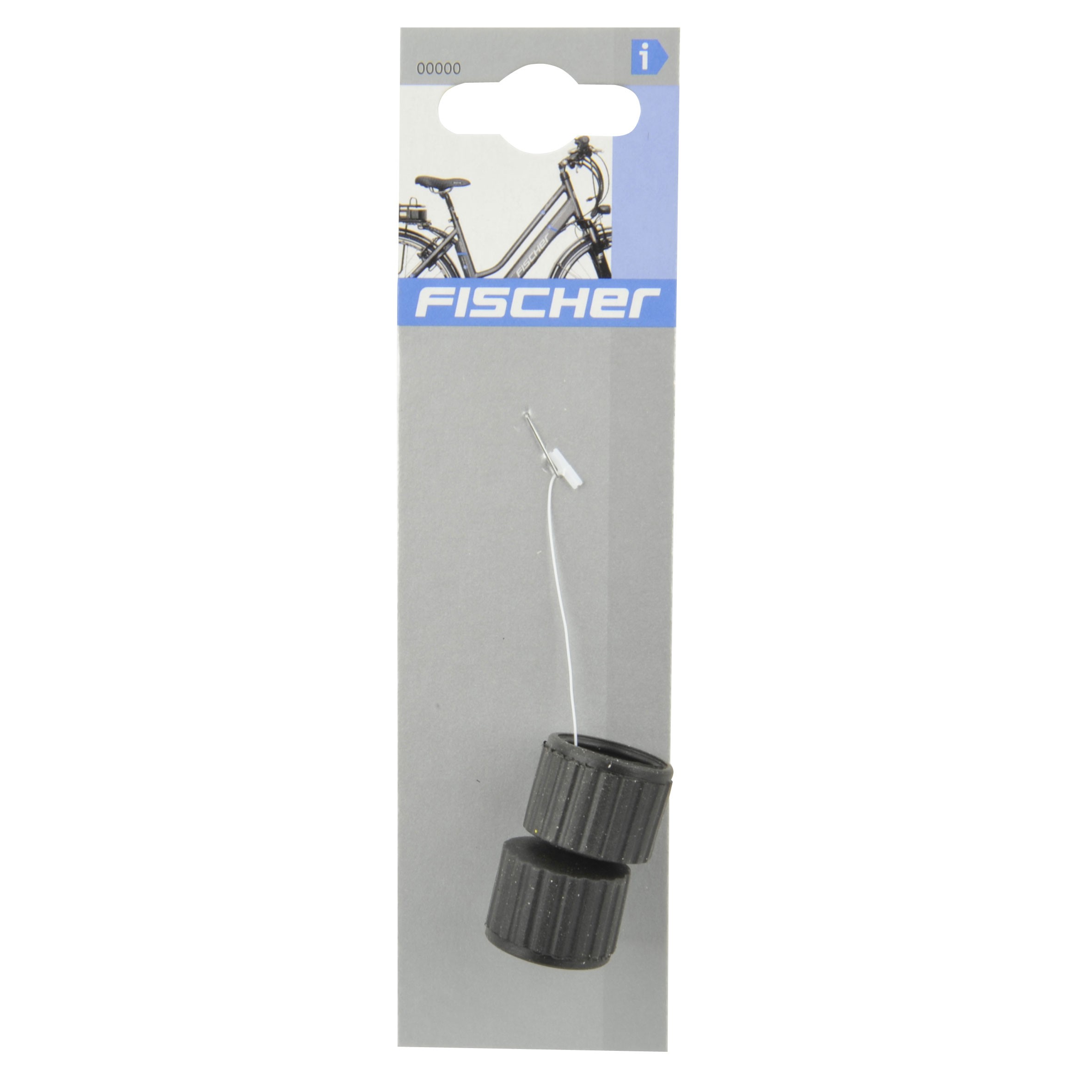 Fischer Fahrradbeleuchtung Dynamo / Reiberollen für Dynamo 2 Stück