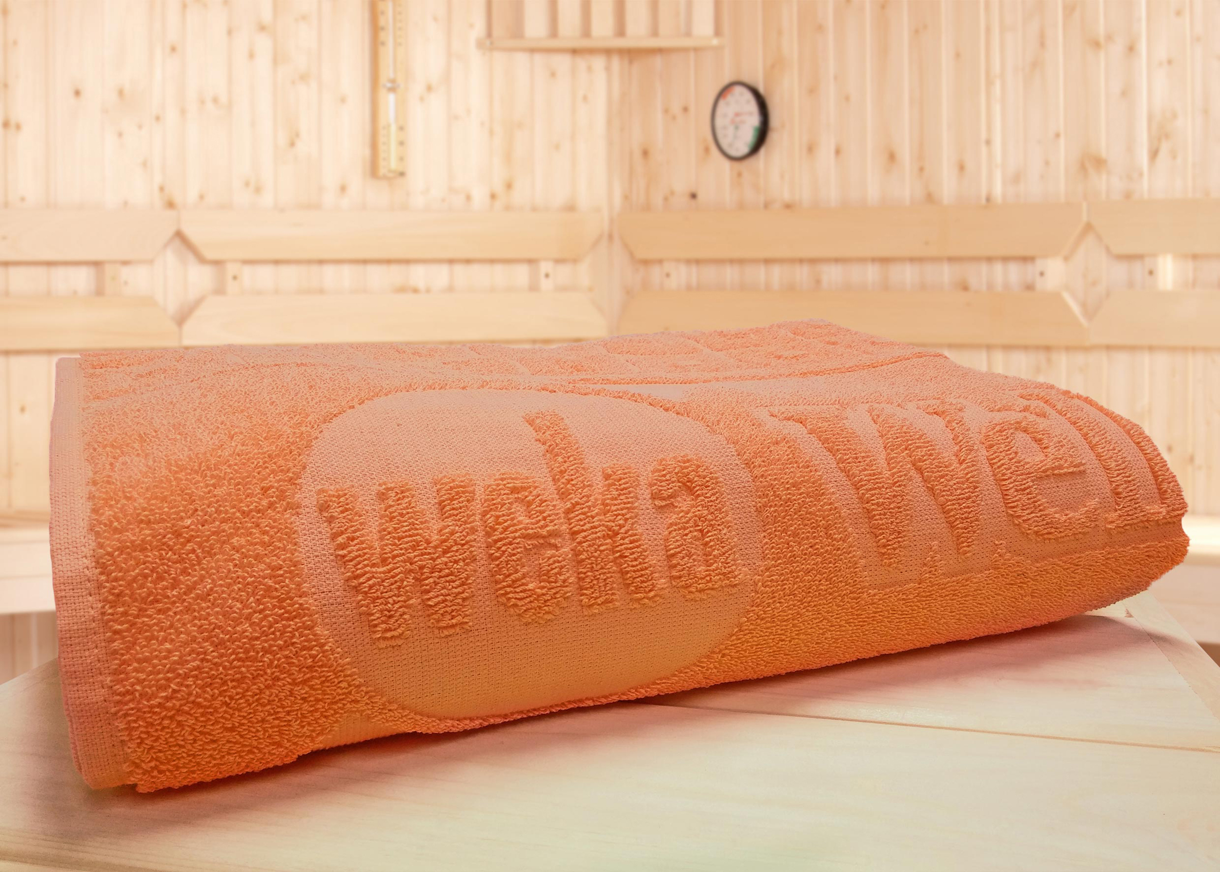 Weka Spezial Saunahandtuch Mandarin