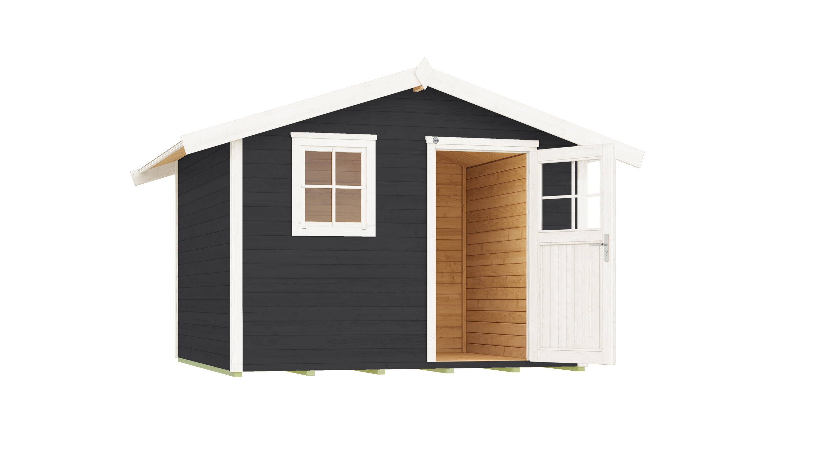 weka Gartenhaus 123 Gr.3 anthrazit