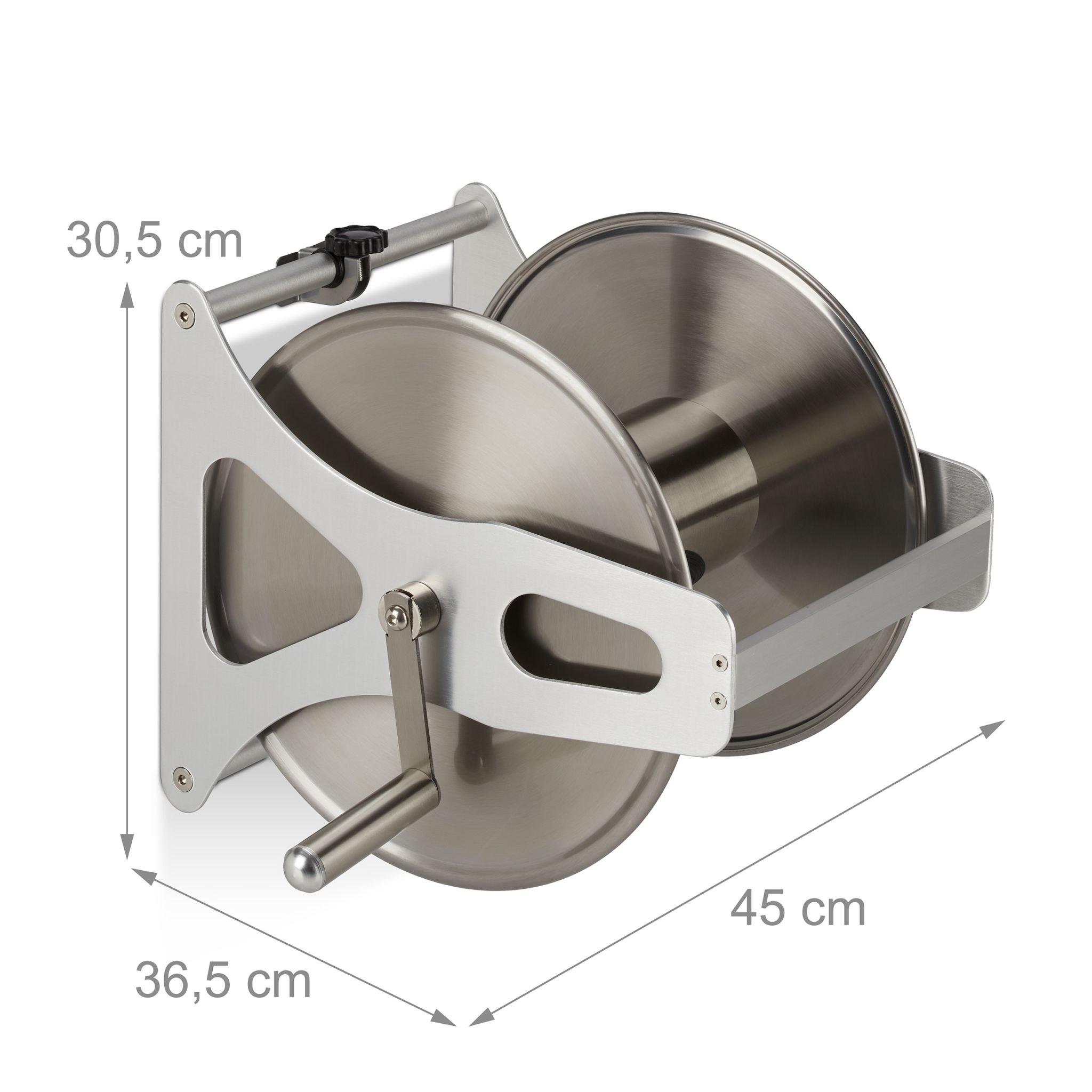 Schlauchtrommel Metall Wandmontage