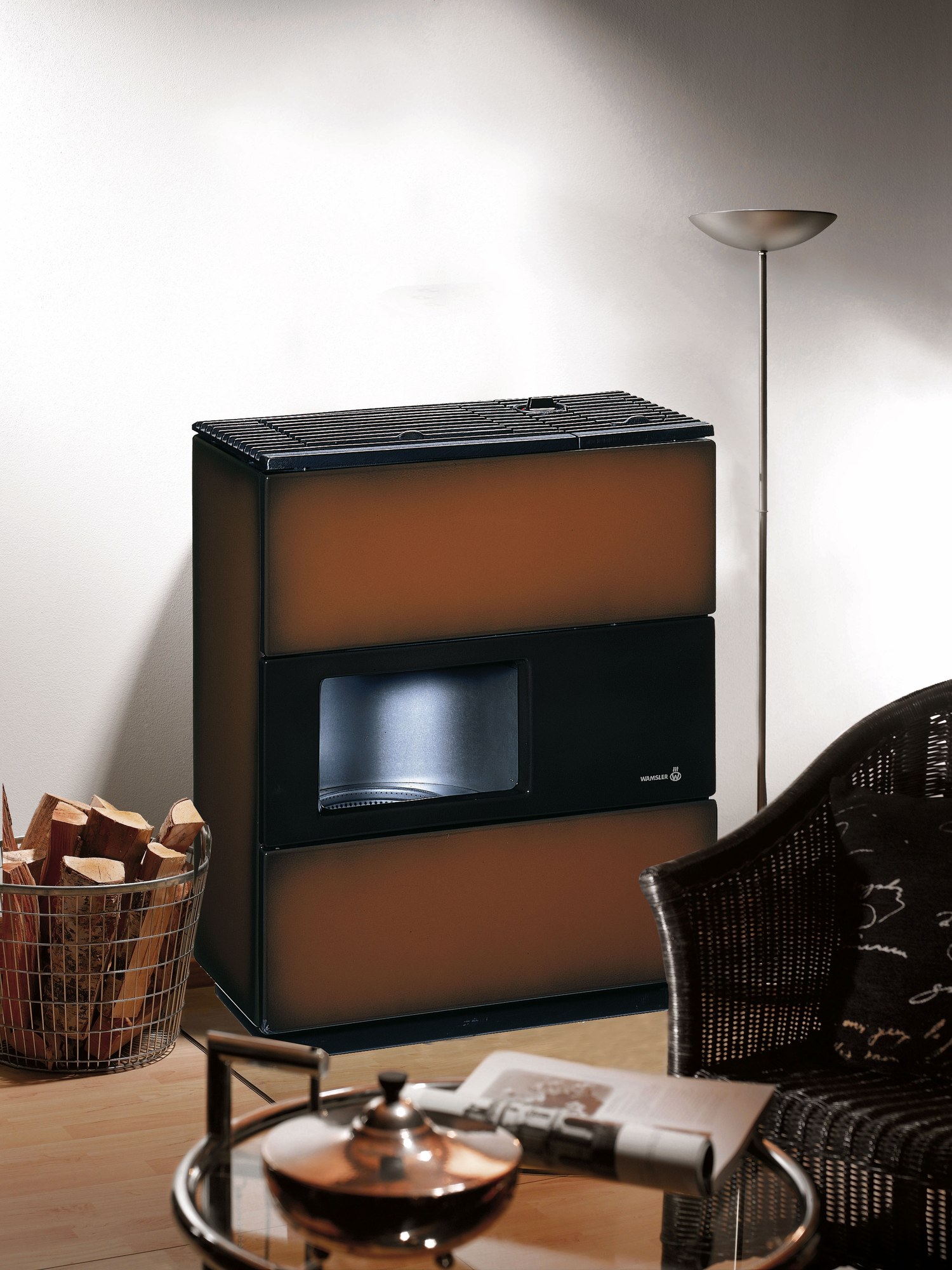 Wamsler Ölofen OS 4/5 Vario maron 5 kW