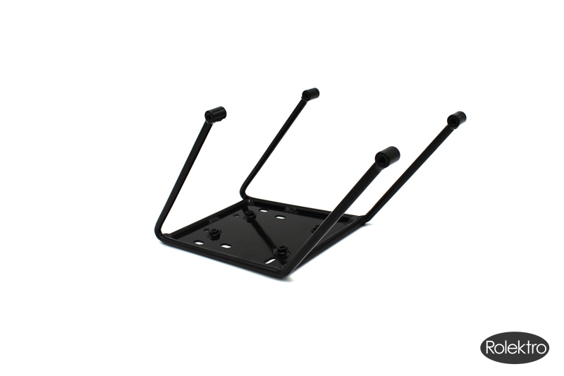 Rolektro Halter für Korb hinten, schwarz, Fun20V2