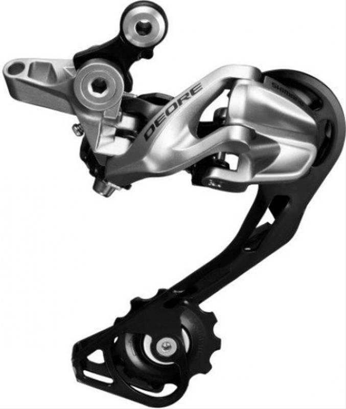 Schaltwerk 'Shimano Deore Shadow' schwarz