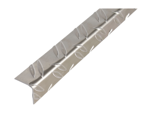 Winkelprofil Alberts Aluminium Riffelprägung 23,5x23,5x1000mm