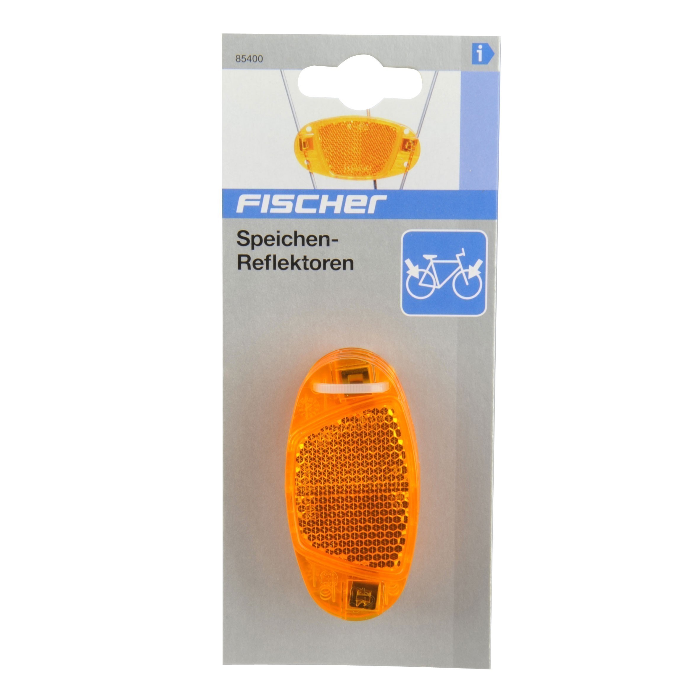 Fischer Fahrrad Reflektoren / Speichen-Reflektor 4 Stück