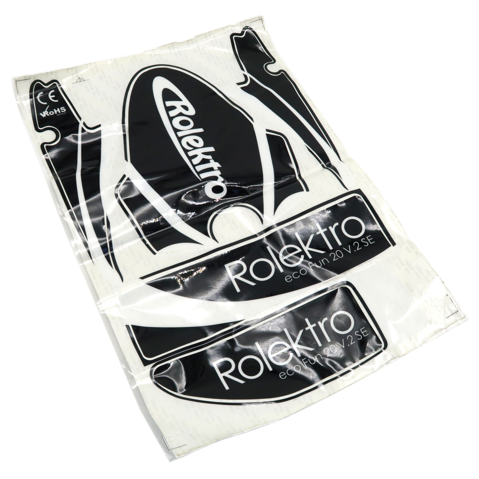 Rolektro Rolektro Aufkleber, schwarz für Fun20V2