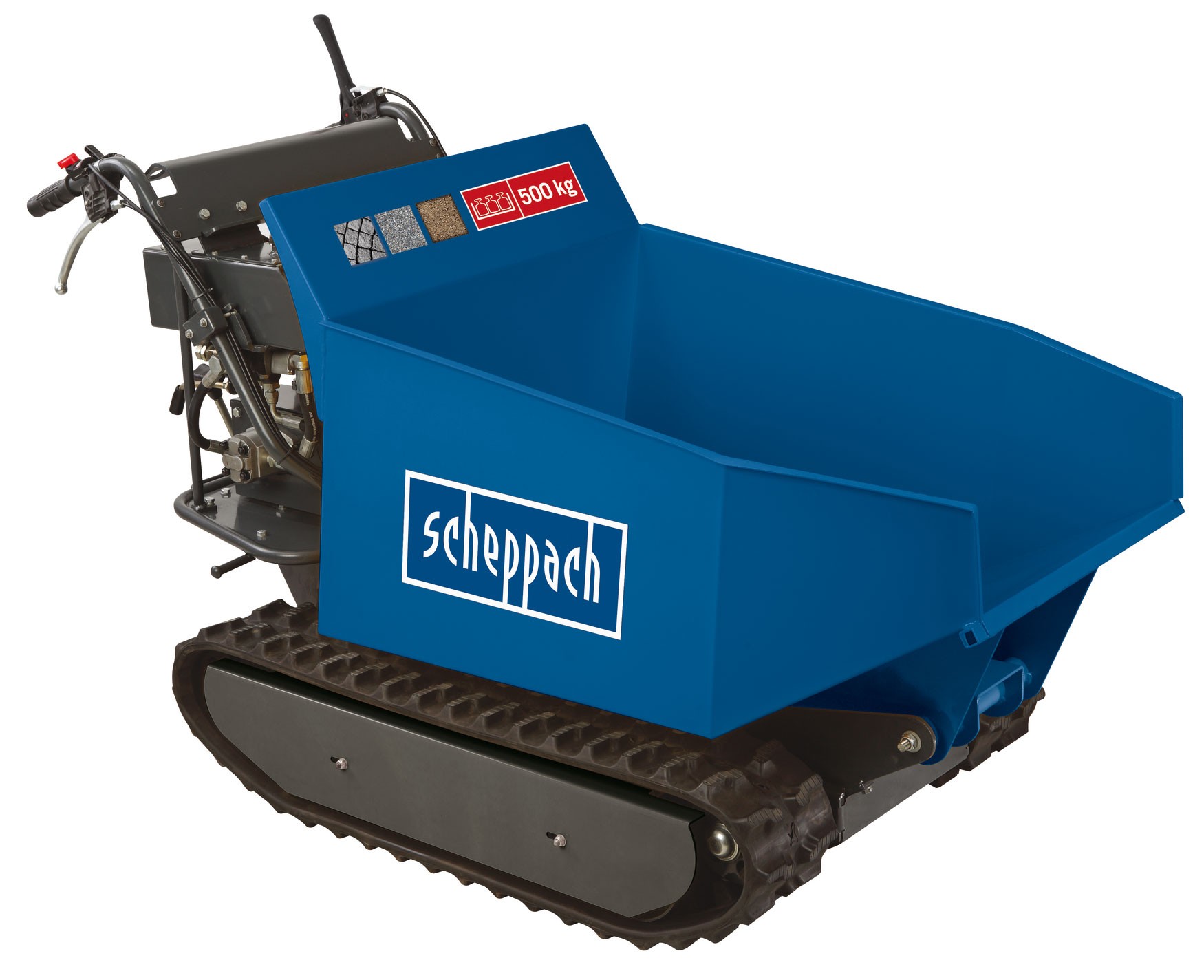 Scheppach Mini-Raupen-Dumper DP 5000 5,6 PS