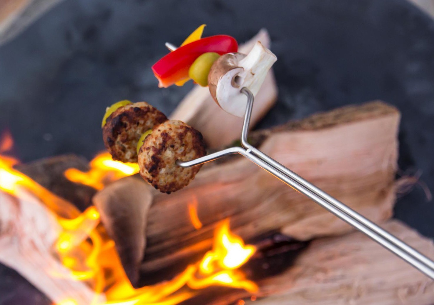 Lagerfeuerspieß Petromax ls1 gerade Länge 92cm 2Stück
