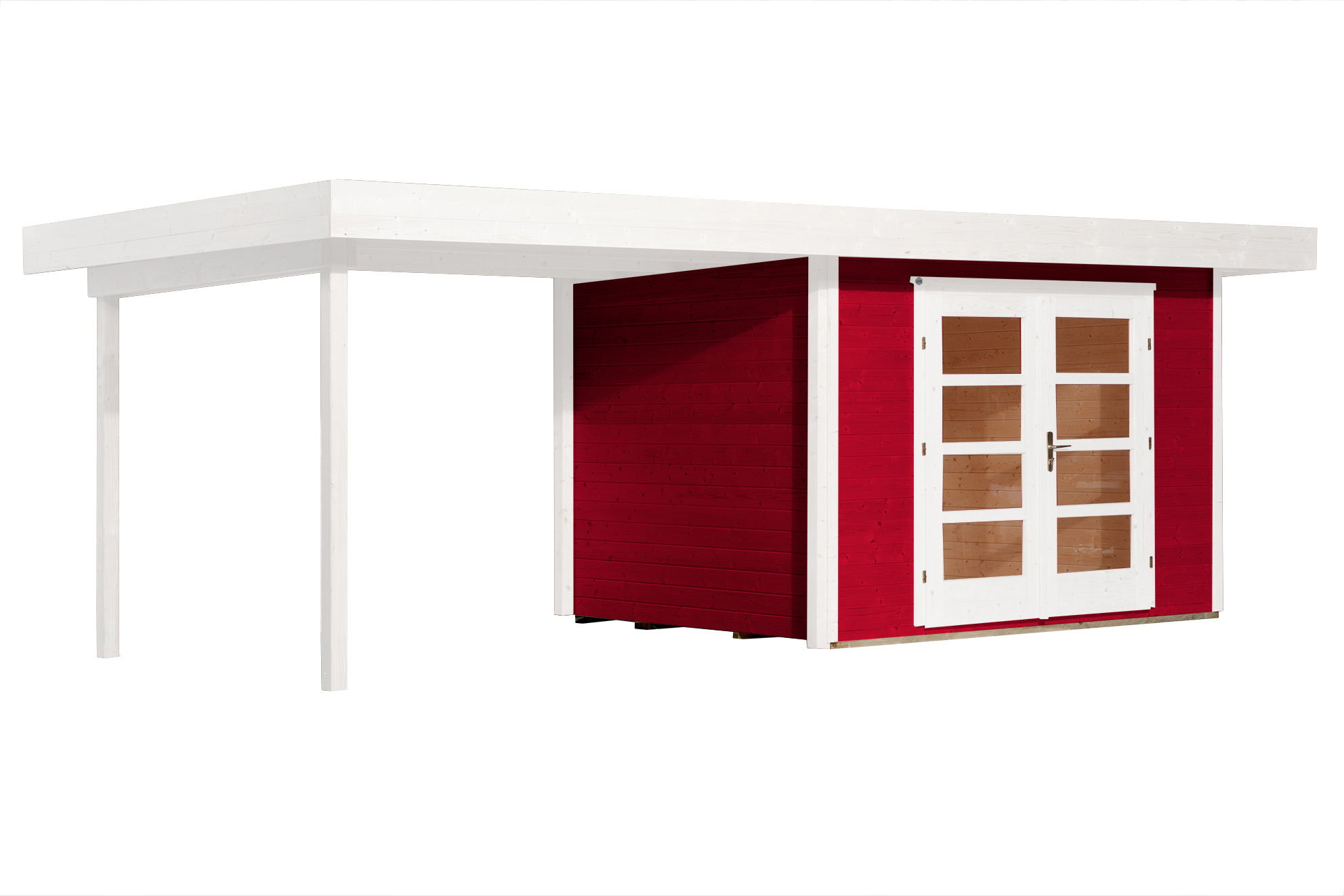 weka Komfort Designhaus 126 Plus B Gr.1 schwedenro