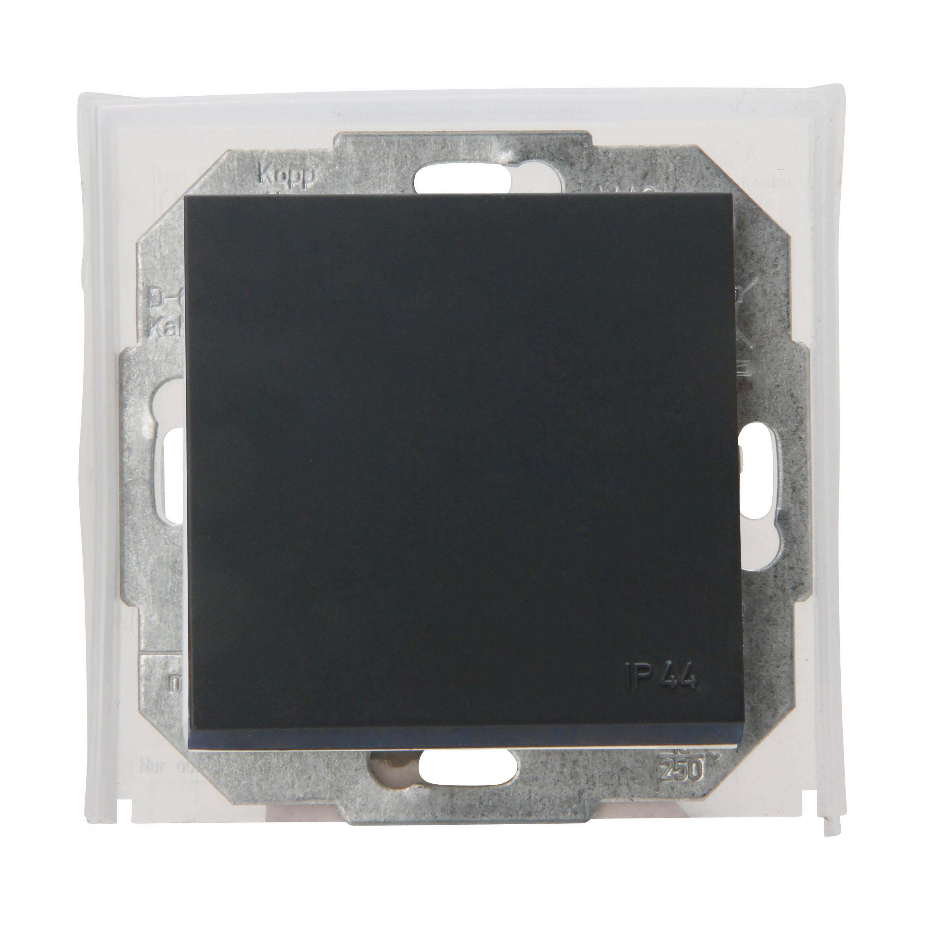 ATHENIS IP44  Aus-Wechselschalter Federplatte Dichtungsring anthrazit