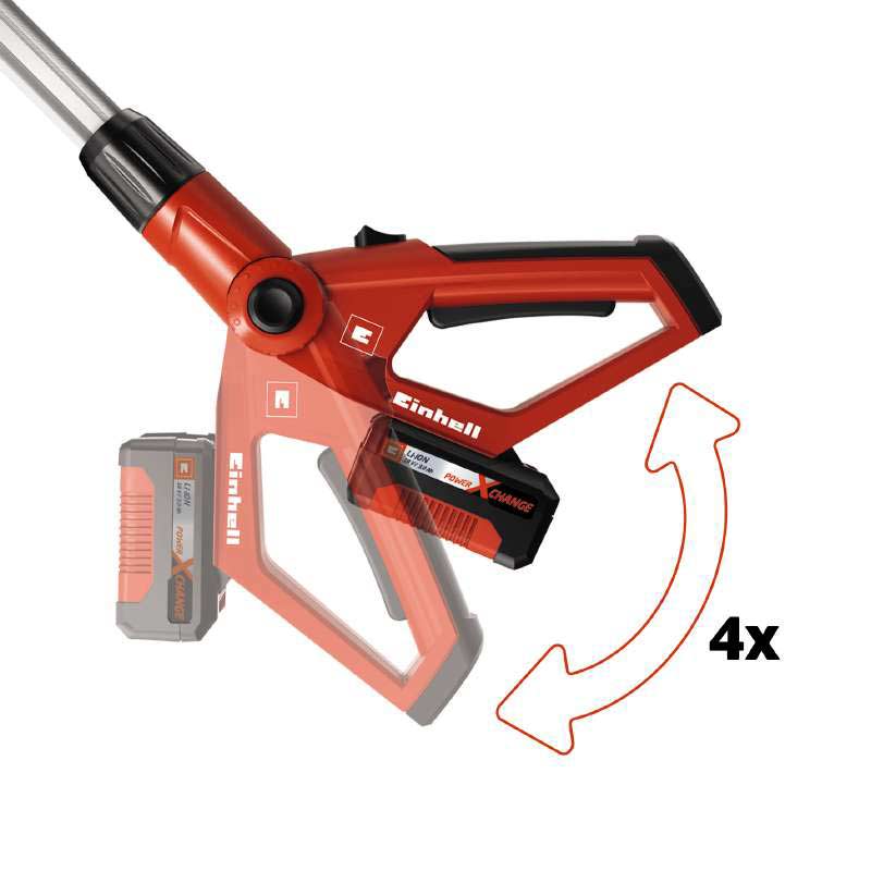 Einhell Akku-Hochentaster GE-LC 18 LI T- Solo / Astkettensäge SB 17cm