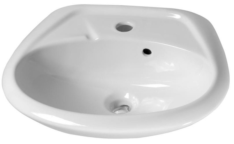 Handwaschbecken ALPHA weiß 45cm