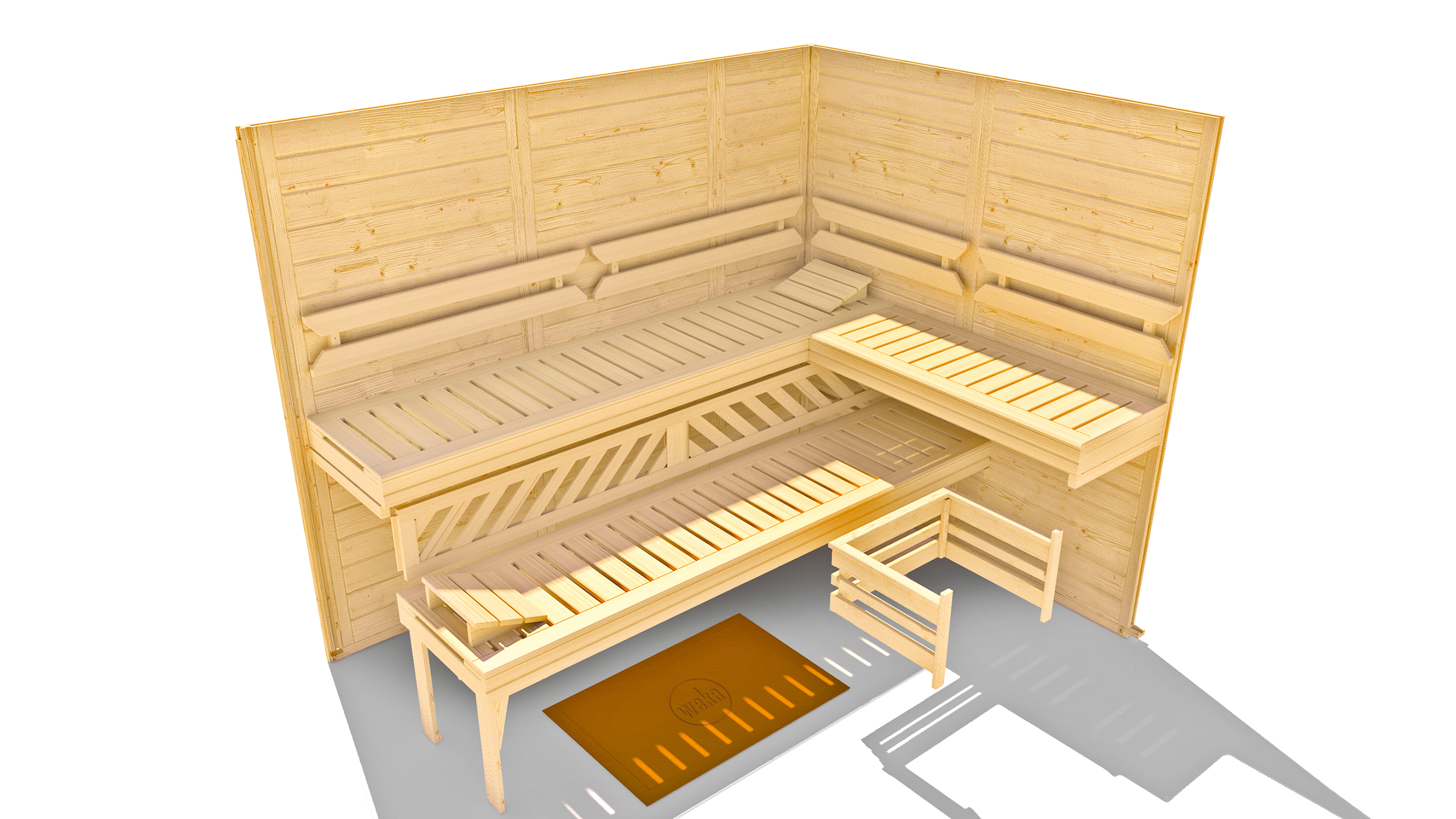 Weka Design Sauna KEMI 4 GT