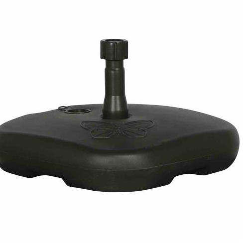 Schirmständer grau Kunststoff befüllbar