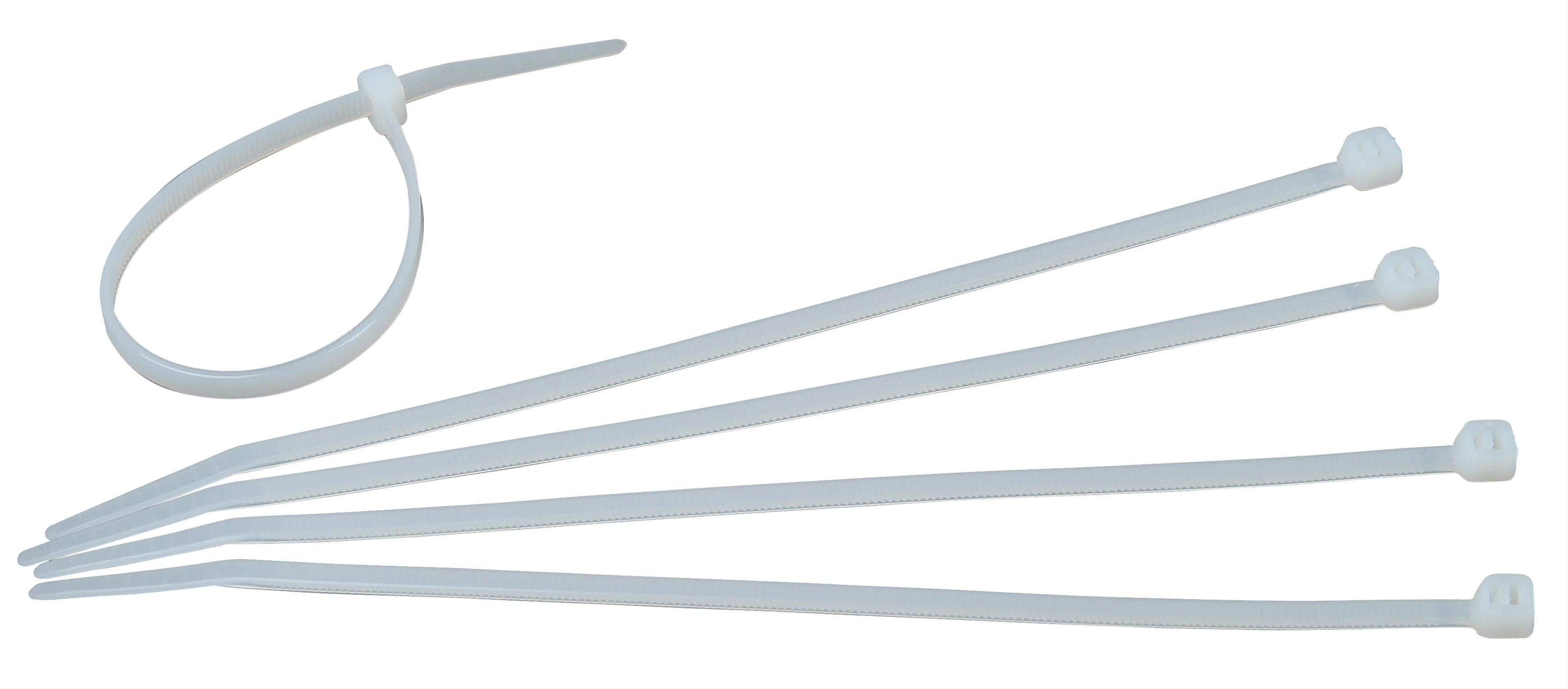 Kopp Kabelbinder transparent 200 x 4,6mm  50 Stück
