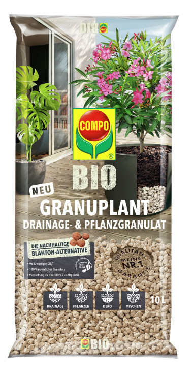 Compo BIO Granuplant Drainage- und Pflanzgranulat 10L