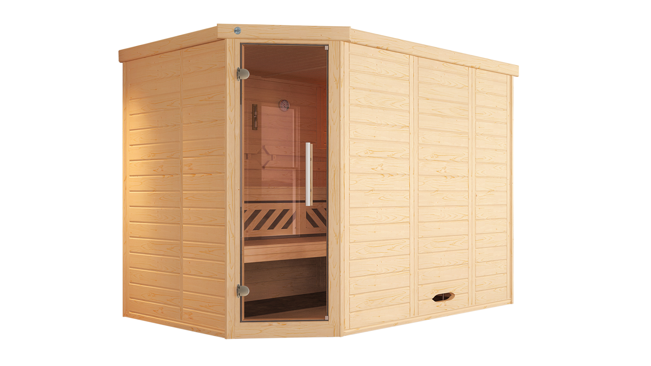 Weka Design Sauna KEMI Eck 2 GT