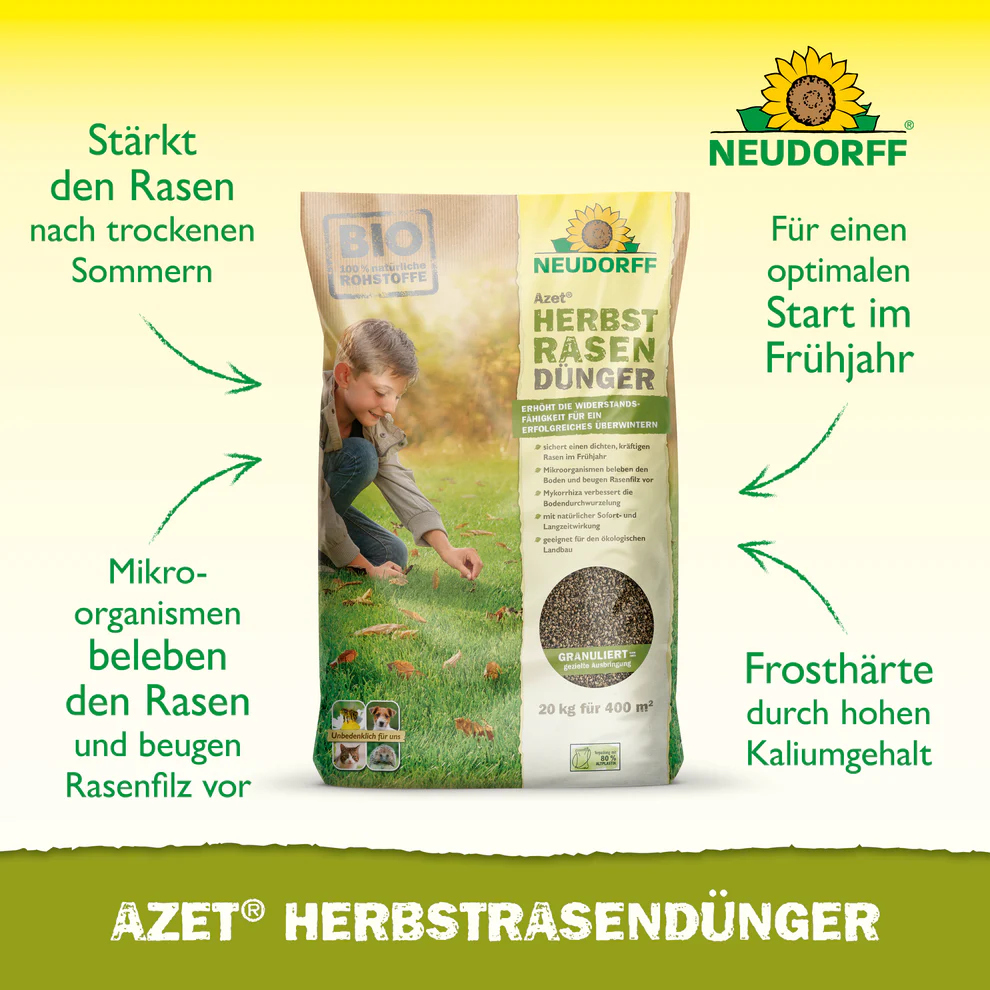Neudorff Azet Herbst­Rasen­Dünger 10 kg