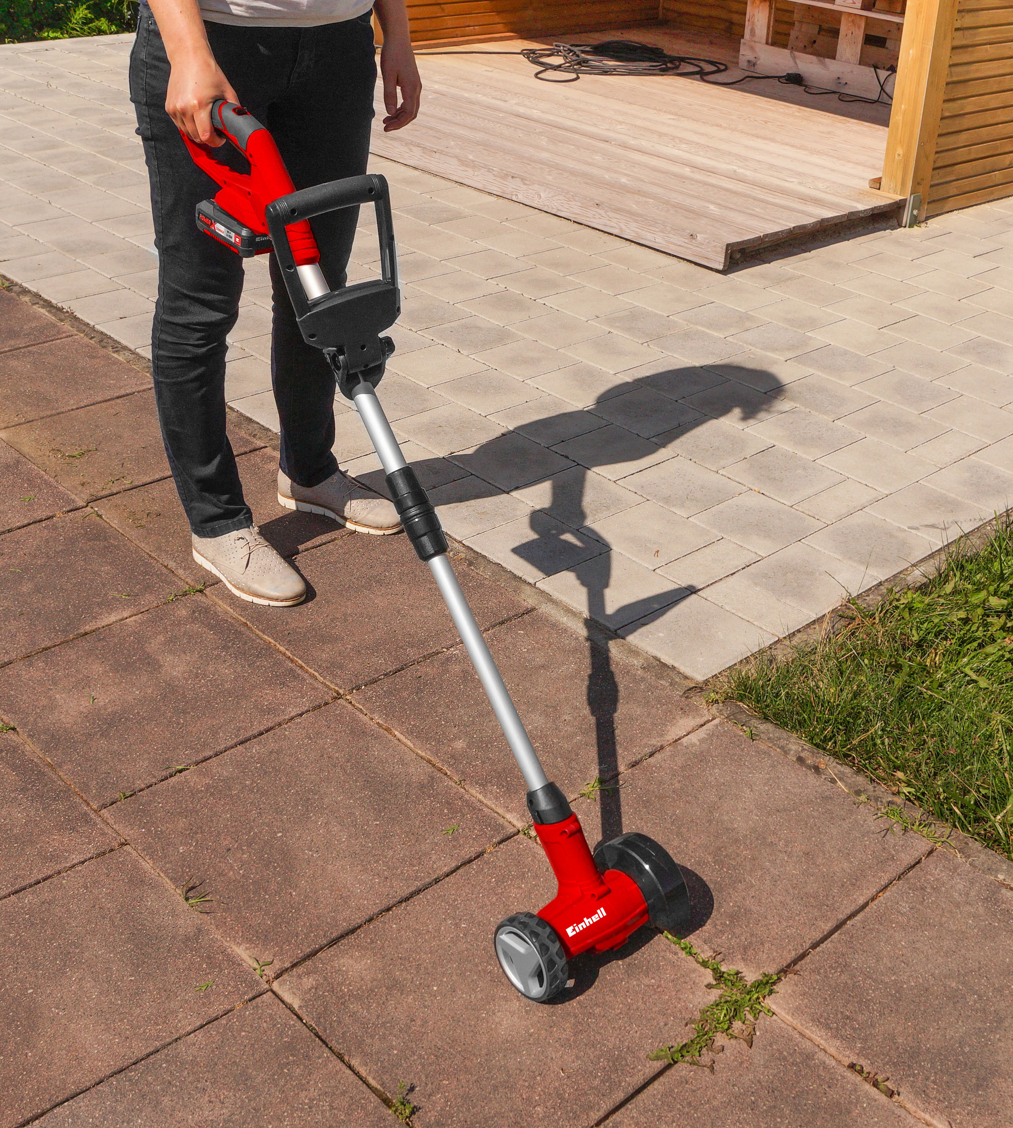 Einhell Akku-Fugenreiniger Fugenbürste GE-CC 18 Li Kit Power X-Change