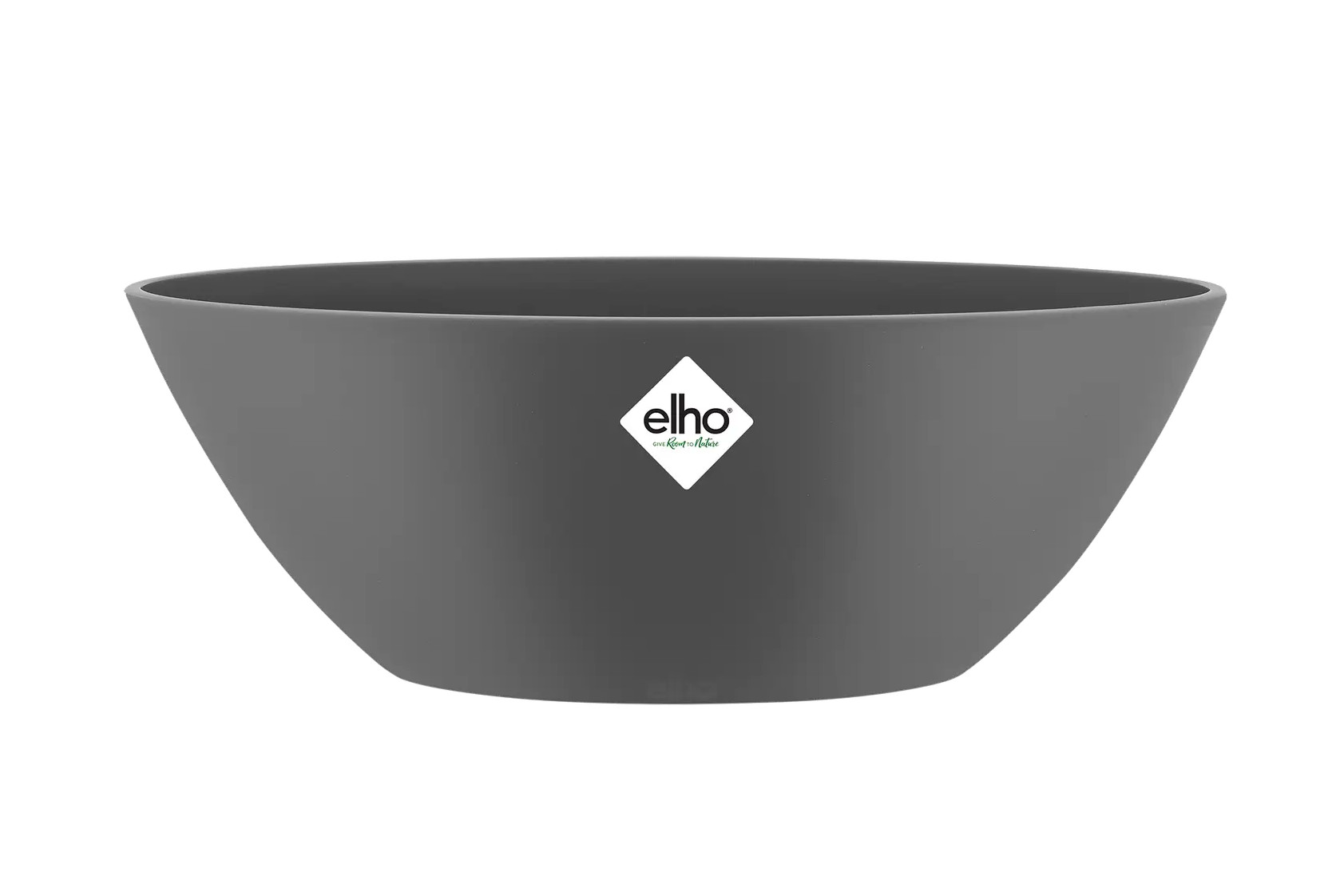 elho Blumentopf Brussels Oval 36 cm anthrazit