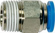 ger. Steckverschraubung B-Ser.R1/8 a.Kunstst. D6