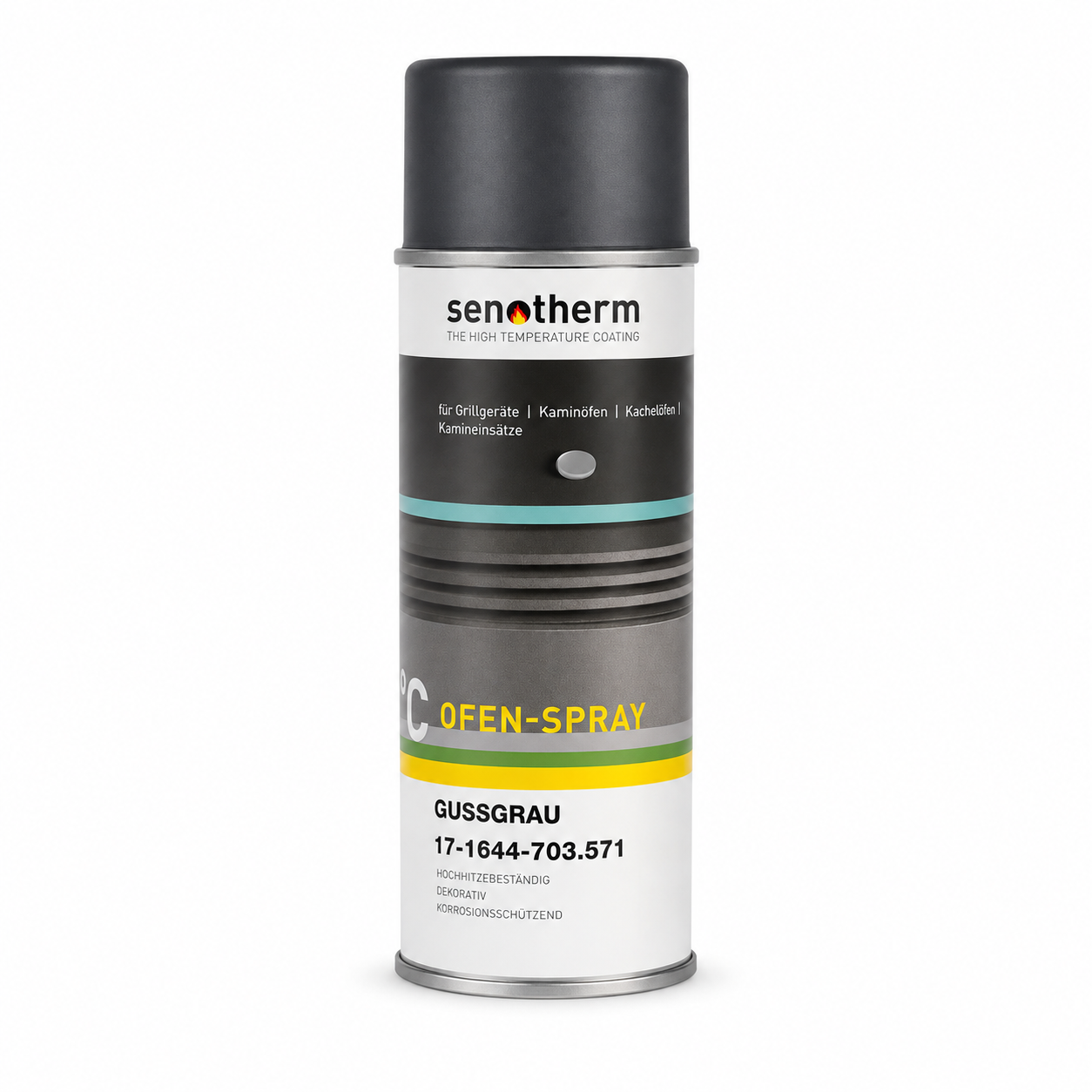 Senotherm Ofenspray gussgrau 400 ml hitzebeständig
