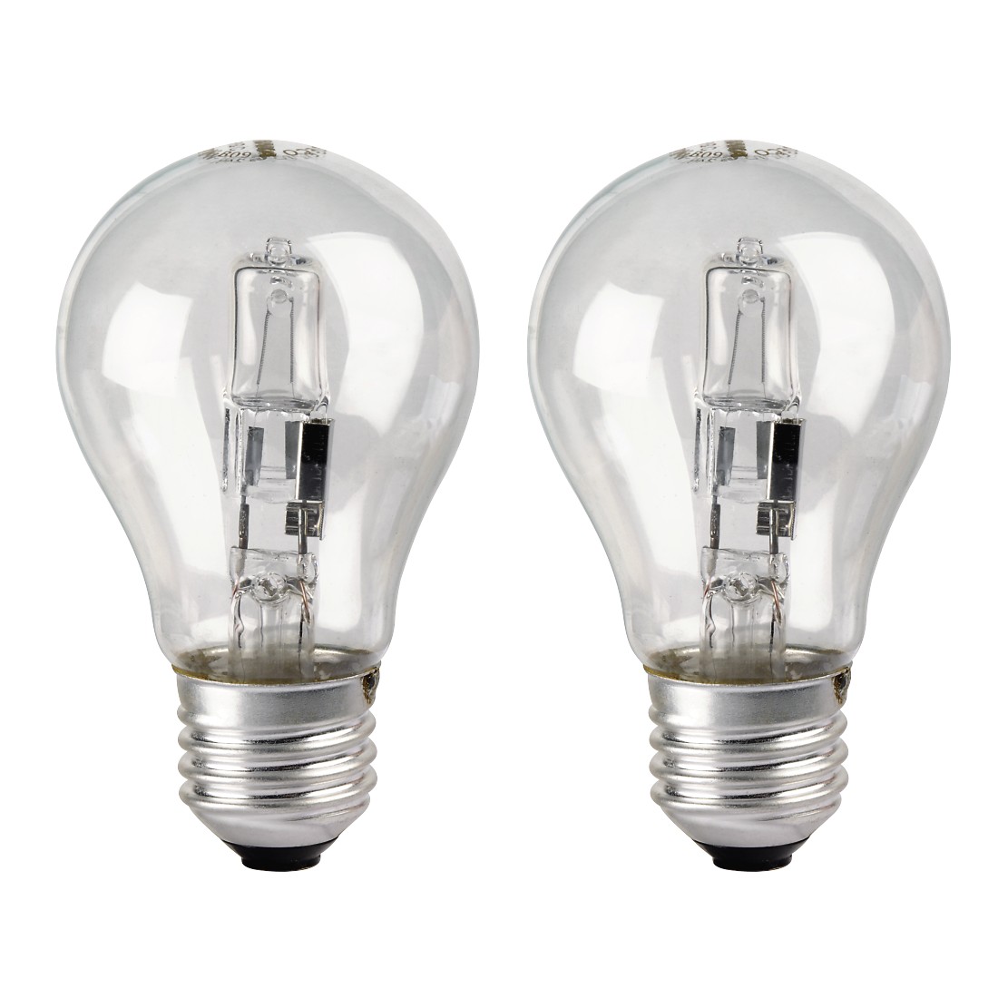 Xavax Halogen-Glühlampe E27, 30 W, 405 lm, warmweiß, 2 Stück