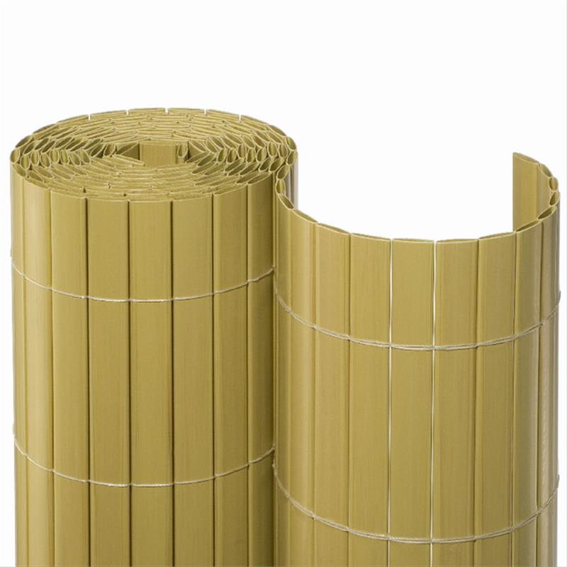 Sichtschutzmatte PVC Noor 1,8x10m Bambus