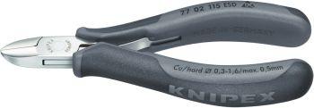 Elektr.Seitenschn. ESD 115mm rd.K.m.kl.F. Knipex