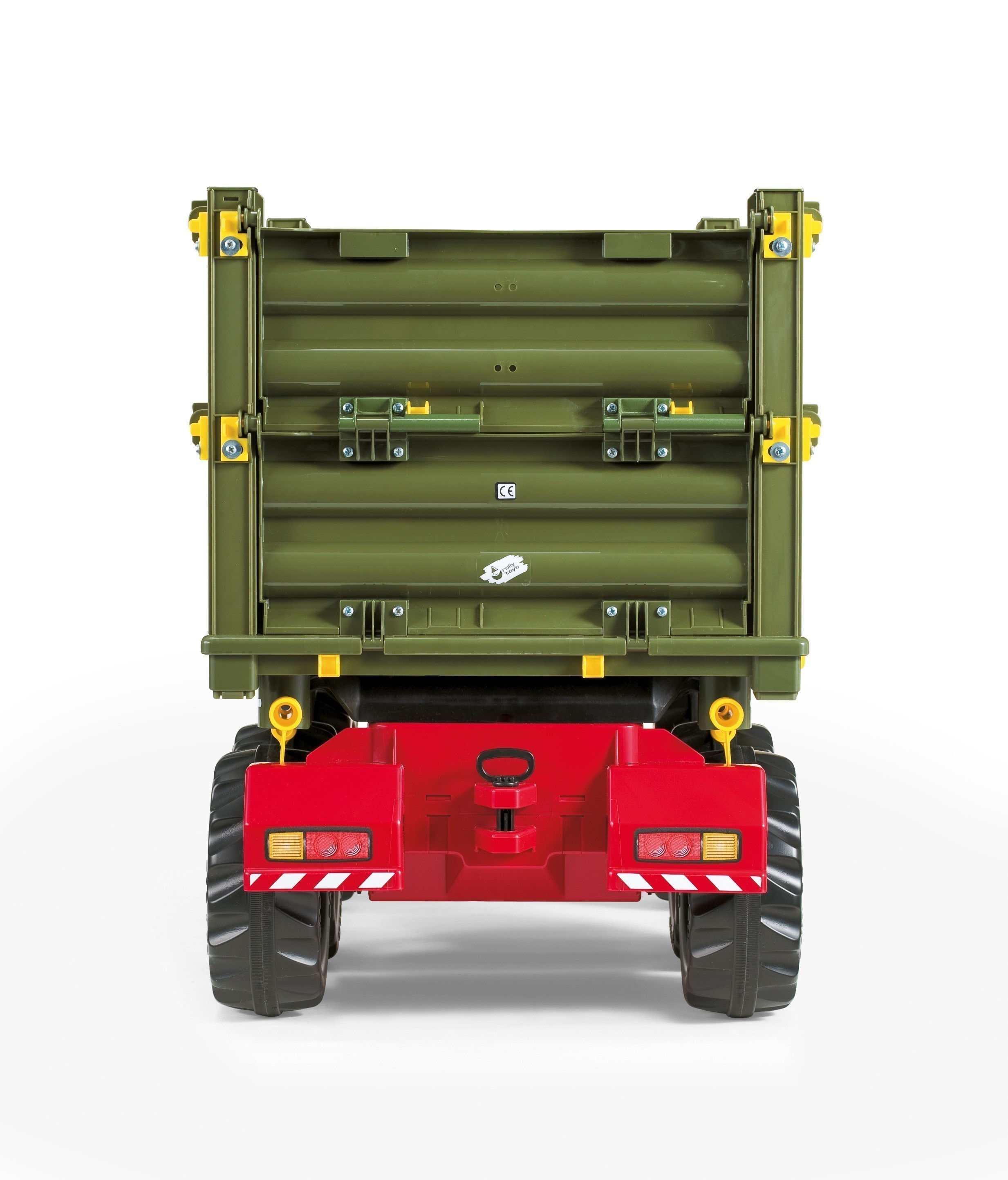 Anhänger für Tretfahrzeuge rolly Multi Trailer grün - Rolly Toys