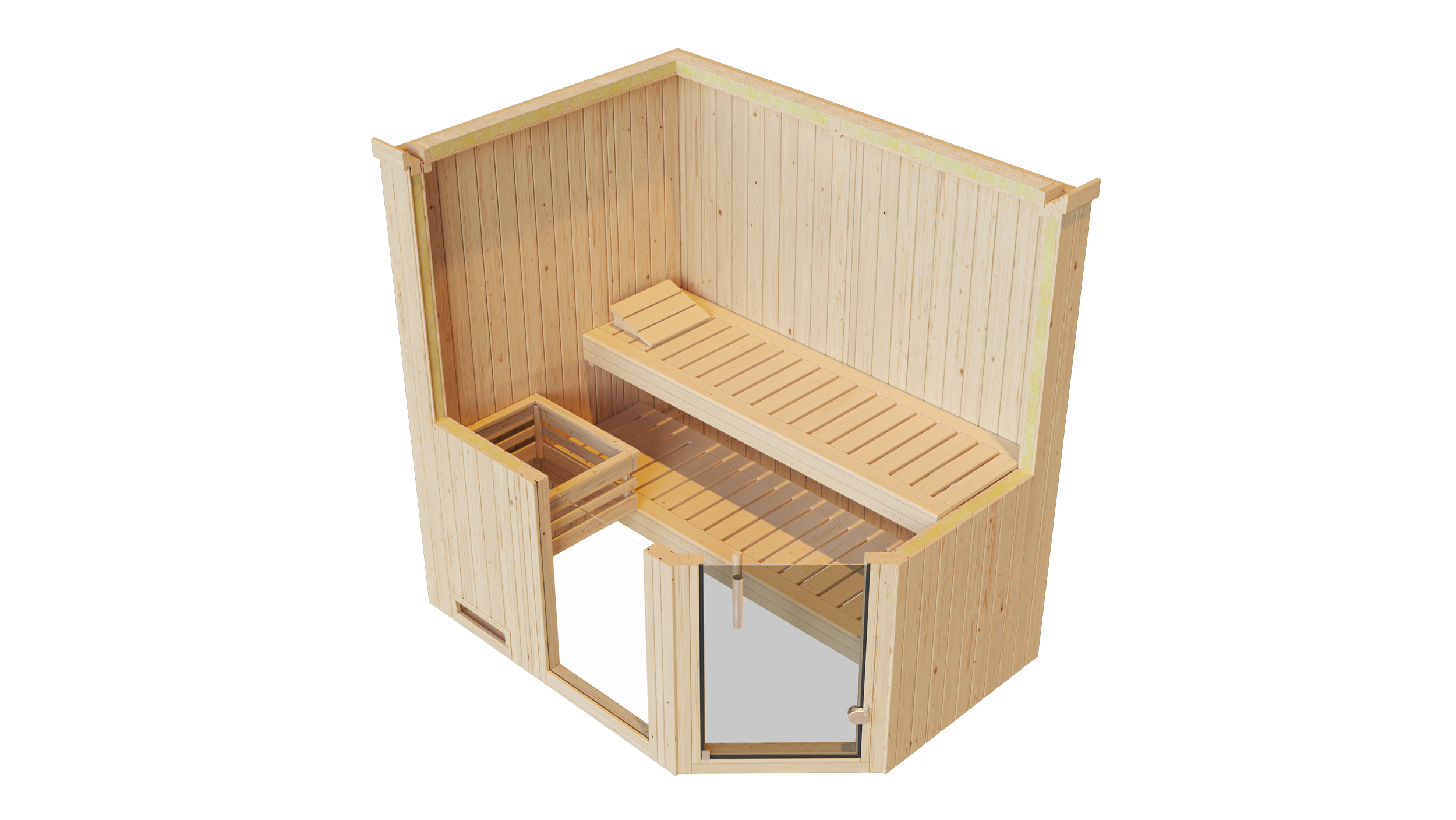 Weka Sauna Varberg 1 GTF Trend BioS 7,5kW weiß Weka Sauna Varberg 1 GTF Trend BioS 7,5kW weiß
