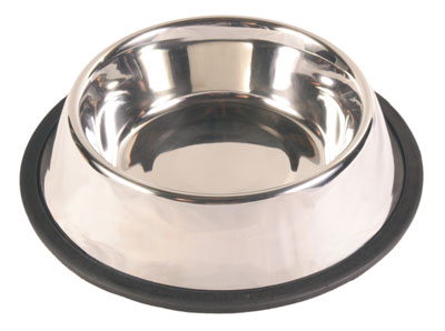 Trink- und Fressnapf Edelstahl TRIXIE Ø16cm schwere Ausführung 700ml