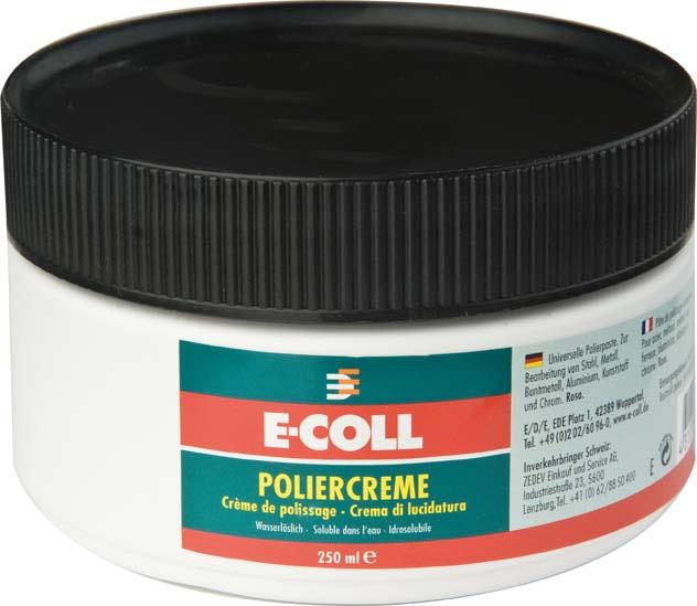 EU Poliercreme wasserlös.250ml rosa E-COLL