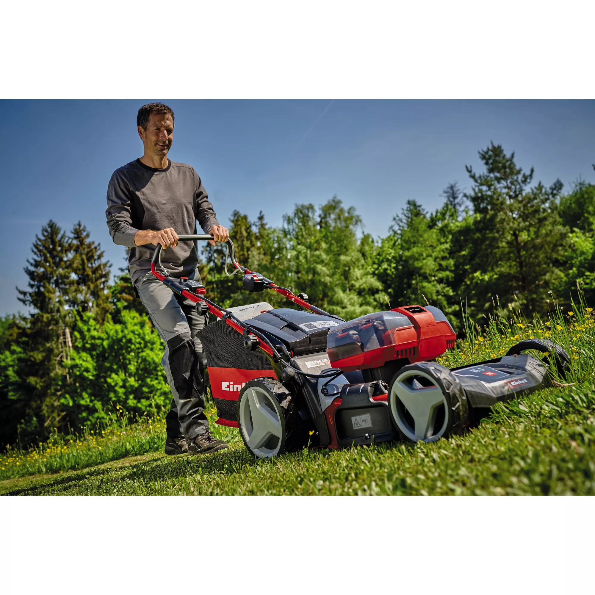 Einhell Akku-Rasenmäher GP-CM 36/47 S HW Li mit Akkus Einhell Akku-Rasenmäher GP-CM 36/47 S HW Li mit Akkus