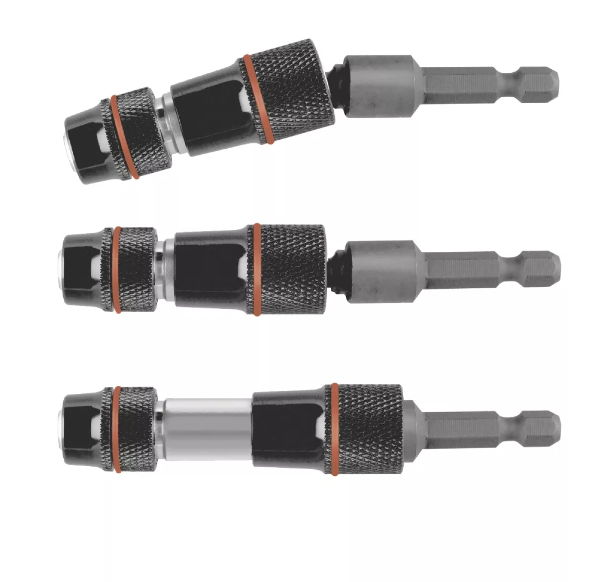 TRIPLE-FIX Winkel- und Schnellwechsel-Bithalter 1/4" Zoll 90 mm