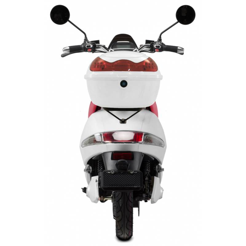 Elektroroller Elettrico 45Km h Li Akku weiss Bosch Motor