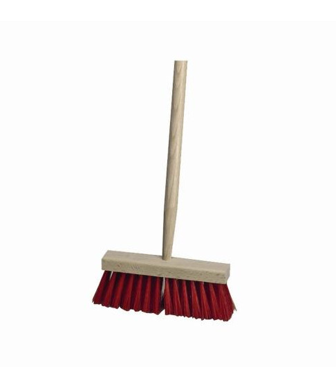Kinderbesen 20cm breit Holzstiel 76cm