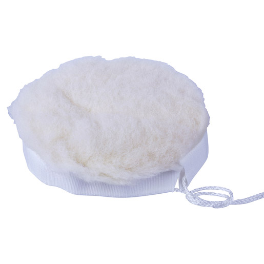 Polierhaube Lammwolle passend für Schleifteller Ø 125 mm