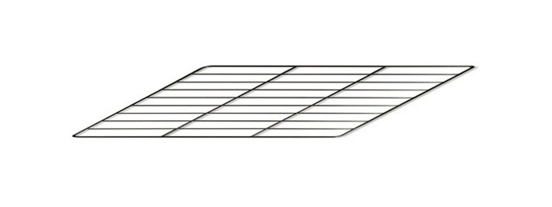 Backrost / Grillrost für Bartz Herd HKR 75/60 / HKR 90/60 35x33,5cm