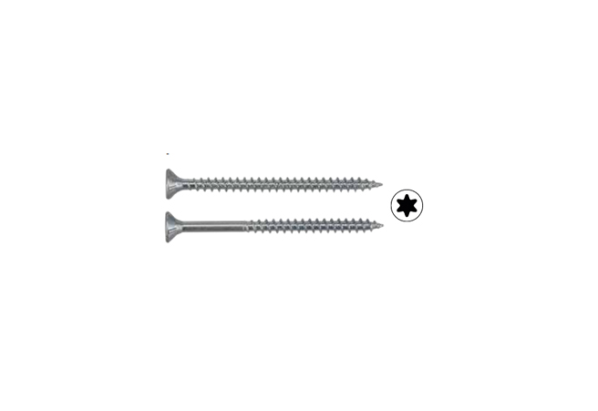 SWG Innenvielzahnschraube verzinkt Senkkopf 4,5x30mm 500 Stück