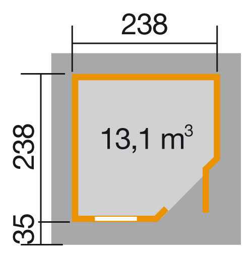 weka Komfort Designhaus 213 Plus Gr.1 anthrazit