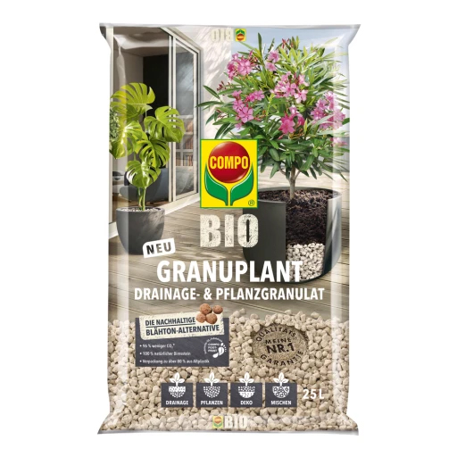 Compo BIO Granuplant Drainage- und Pflanzgranulat 25L