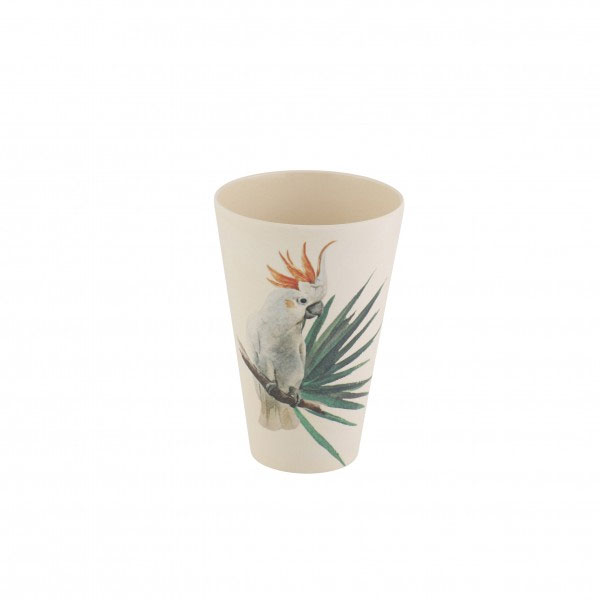Becher / Trinkbecher mit Bambusfaser axentia Ø8cm / Höhe 13cm