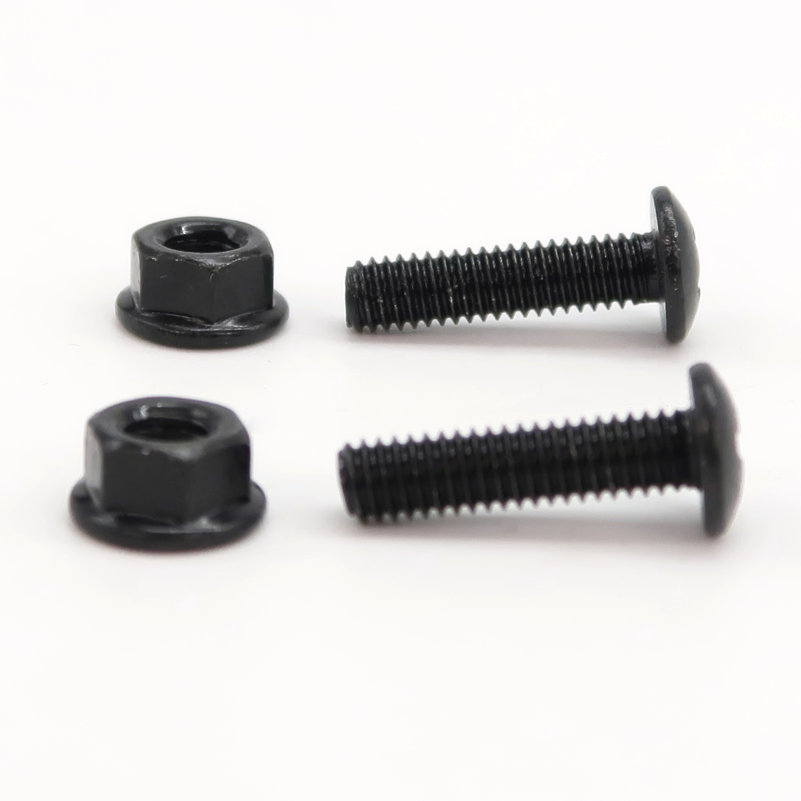 Rolektro Schrauben mit Muttern für Ladebuchse M4x16mm, 2 Stück, MX4