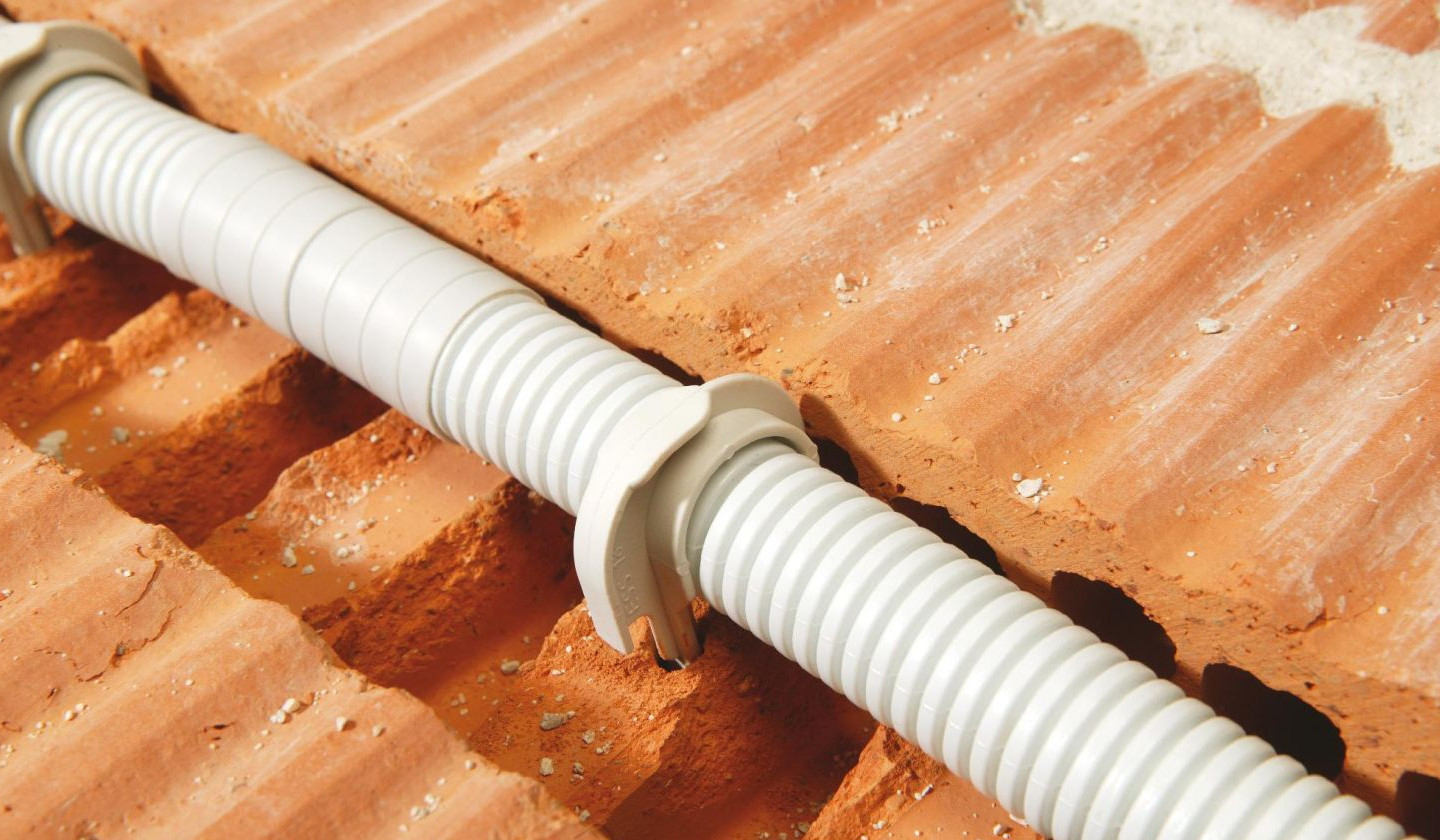 Flexrohr 10 m PVC EN20 320 N grau