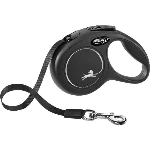 Trixie flexi New CLASSIC Gurt L schwarz 5 m