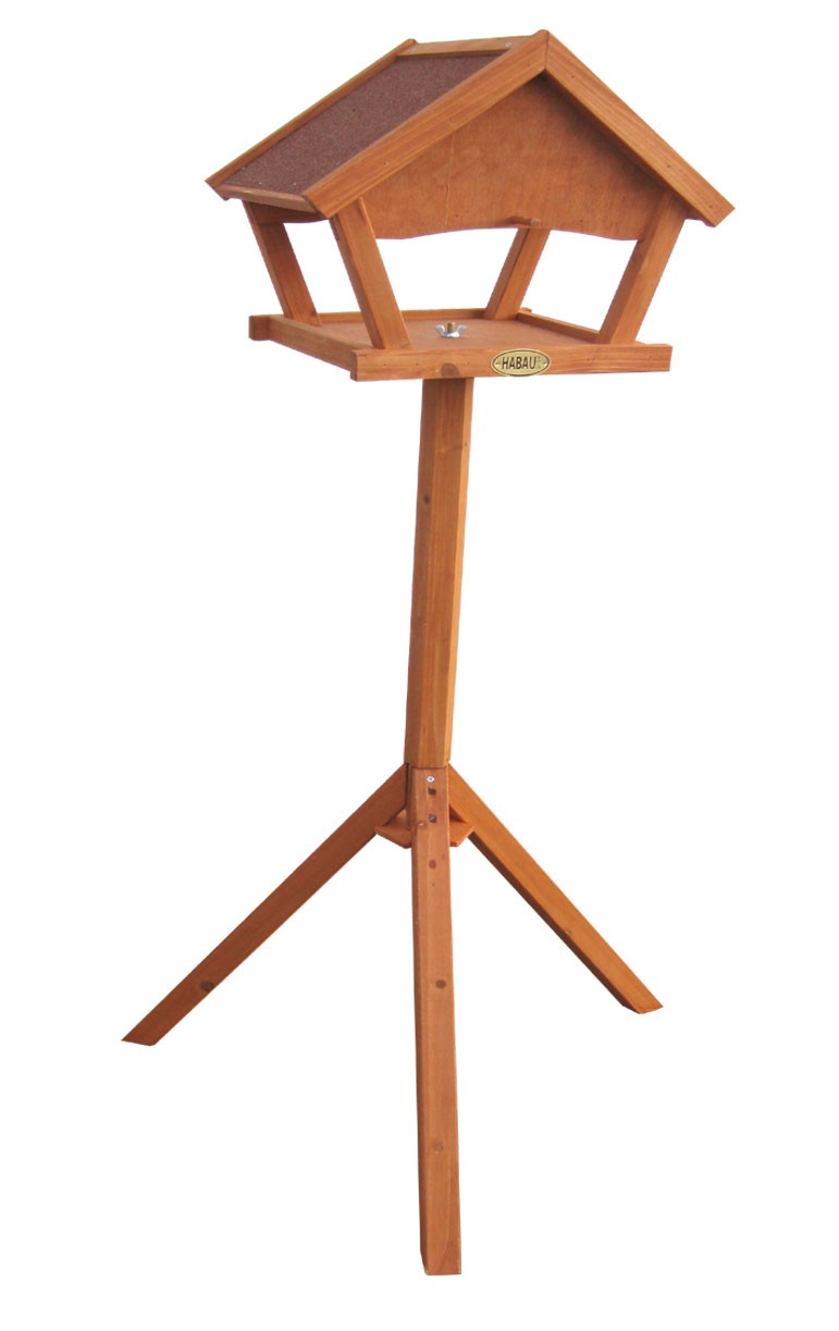 Vogelhaus / Futterhaus Habau Rotkehlchen mit Ständer 39x29x34cm