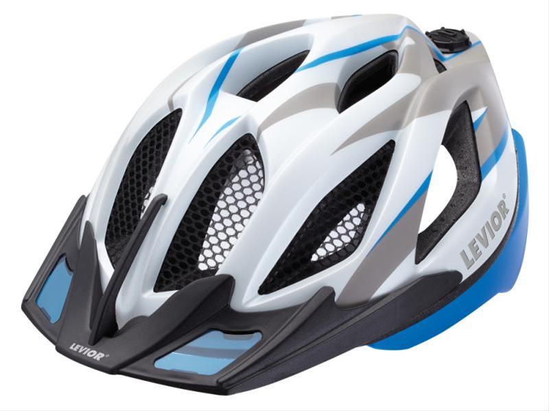 Allroundfahrradhelm Levior SpiriTWO Gr. L / 55-61cm blau-grau