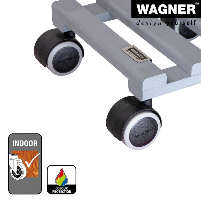 Multiroller Pflanzenroller Creo grau 190x190mm für 50kg
